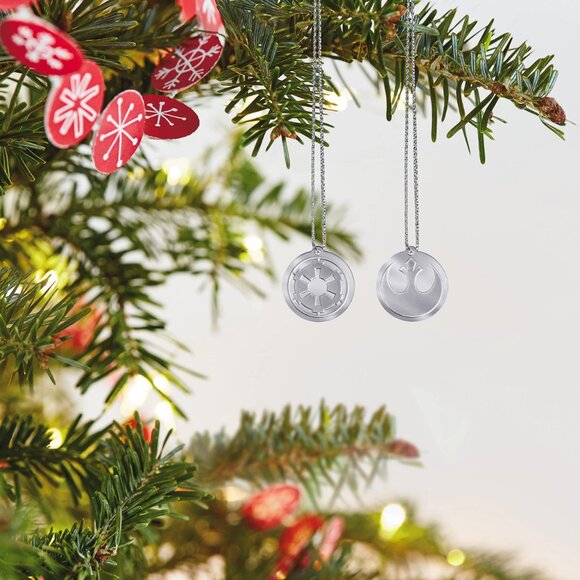 New! Star Wars Metal Rebels vs. Empire Hallmark Keepsake Christmas Ornament Set - Picture 5 of 5
